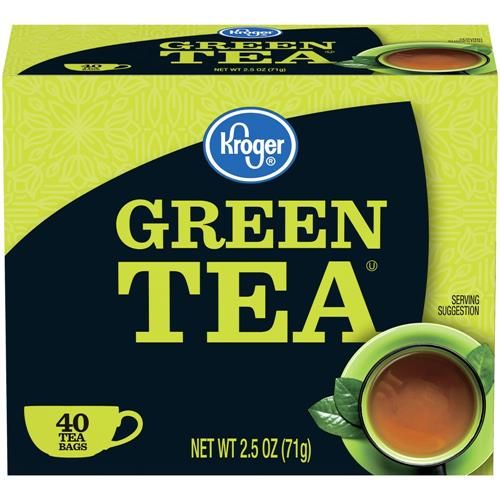 Kroger Green Tea Bags 40 ct