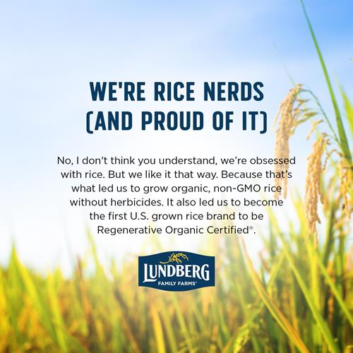 Lundberg Organic Jasmine Brown Rice – Long-Grain, Fluffy & Aromatic, Responsibly Grown In California, 32 Oz