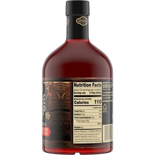 Private Selection 100% Pure Grade A Dark Color Maple Syrup 32 fl oz