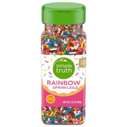 Simple Truth Rainbow Sprinkles 3.12 oz
