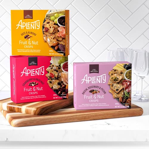 Aplenty Raisin, Rosemary And Pecan Fruit & Nut Crisps, 5.3 Oz