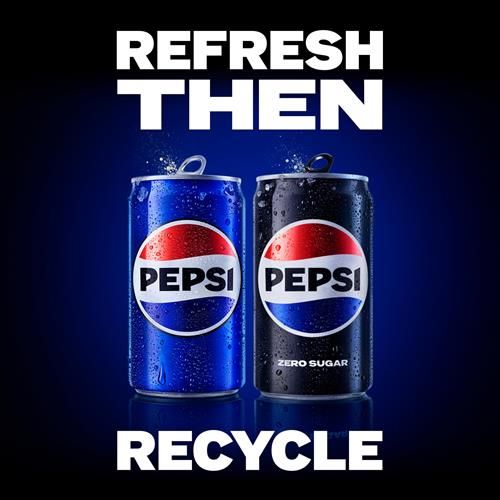 Pepsi Real Sugar Soda, Mini Cans, 7.5Oz Mini Cans, (6 Pack), Cola, Soda Pop (Packaging May Vary)