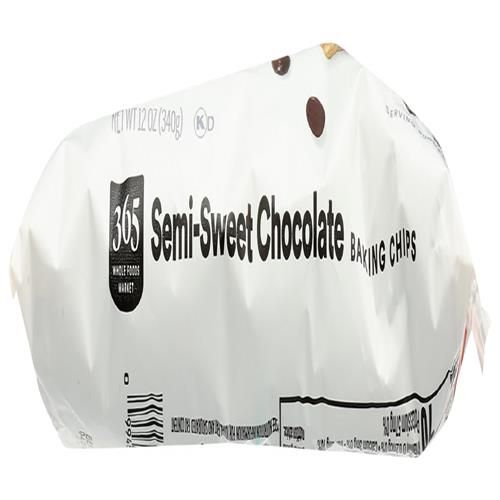 Whole Foods Market Semi-Sweet Chocolate Baking Chips, 12 Ounce