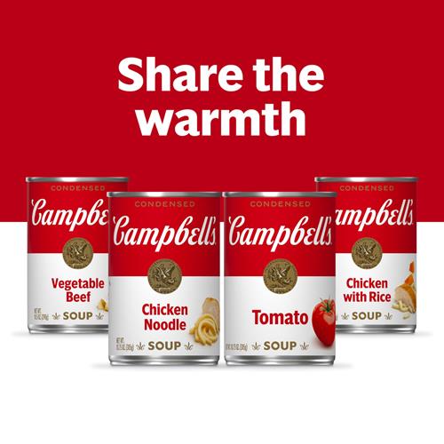 Campbells Condensed Chicken Gumbo Soup, 10.5 Oz Can