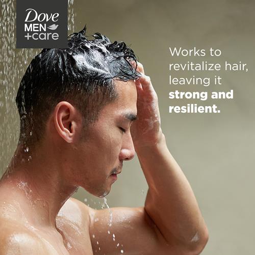 Dove Men + Care Men 2 In 1 Shampoo And Conditioner Lime + Cedarwood For Healthy-Looking Hair Naturally Derived Plant Based Cleansers 20.4 Oz