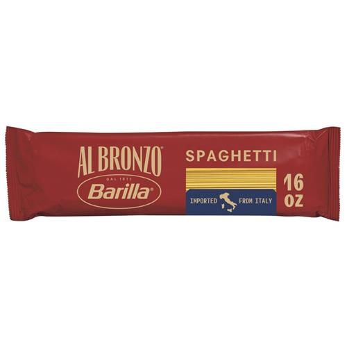 Barilla Al Bronzo Pasta, Spaghetti, 16 Oz