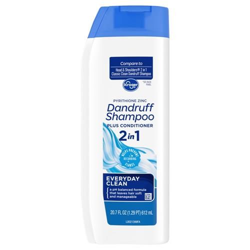 Kroger Clean 2 in 1 Dandruff Shampoo 20.7 fl oz