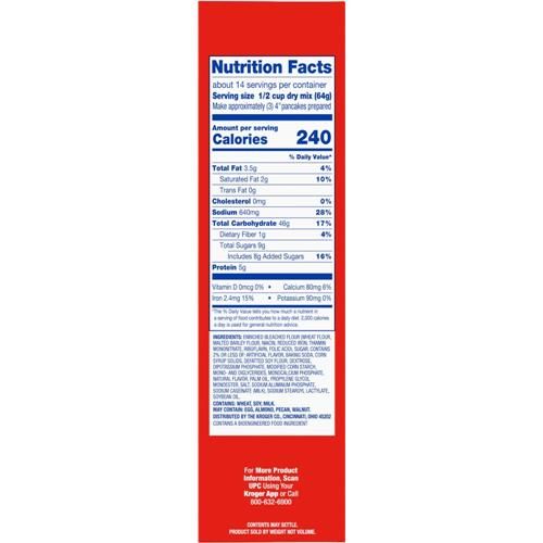 Kroger Complete Original Pancake & Waffle Mix 32 oz