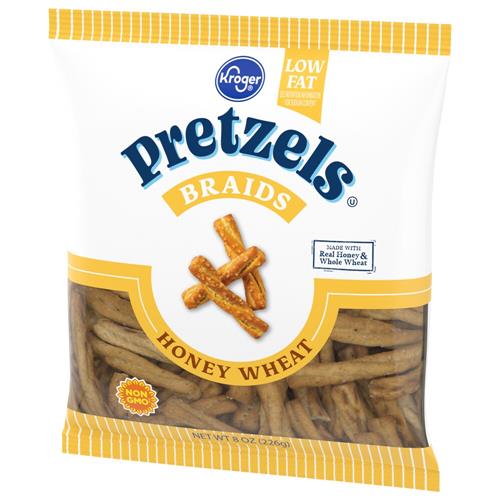 Kroger Honey Wheat Pretzel Braided 8 oz