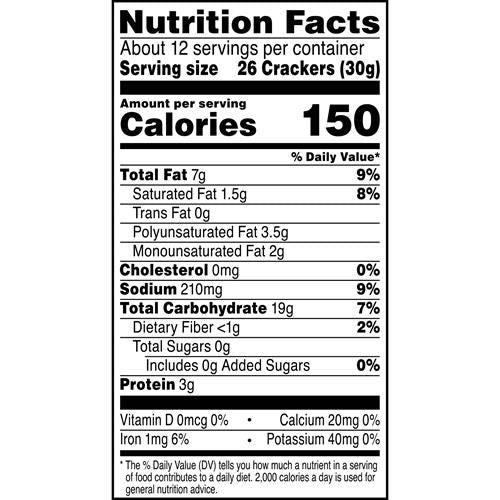 Cheez-It Duoz Baked Snack Crackers, Lunch Snacks, Sharp Cheddar And Parmesan, 12.4Oz Box (1 Box)