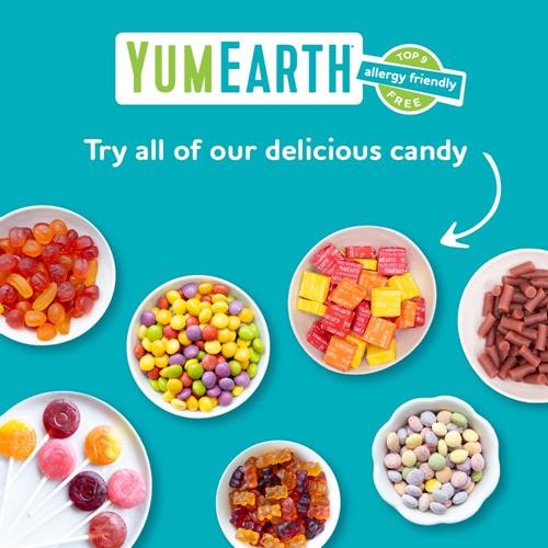 Yumearth Organic Sour Giggles Chewy Candy - Allergy Friendly (Top 9 Free), No Artificial Dyes Or Flavors, Non Gmo, Gluten Free, Vegan Candy Snacks - 5 Ounce Bag (Pack Of 1)