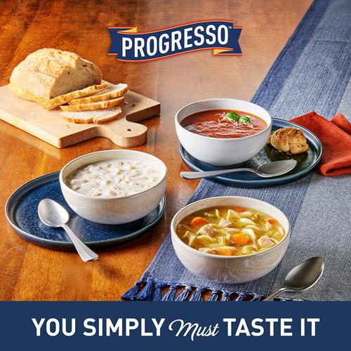 Progresso Reduced Sodium Canned Soup, Roasted Chicken Noodle Soup, 18.5 Oz