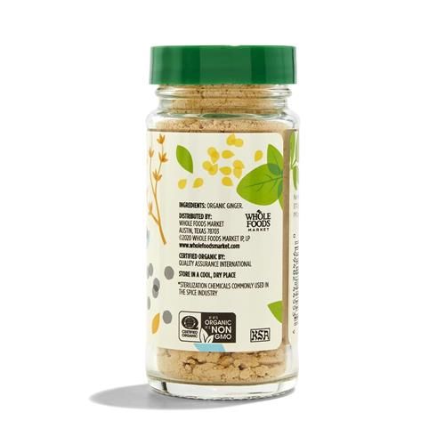 Whole Foods Market, Organic Ginger Ground, 1.52 Oz