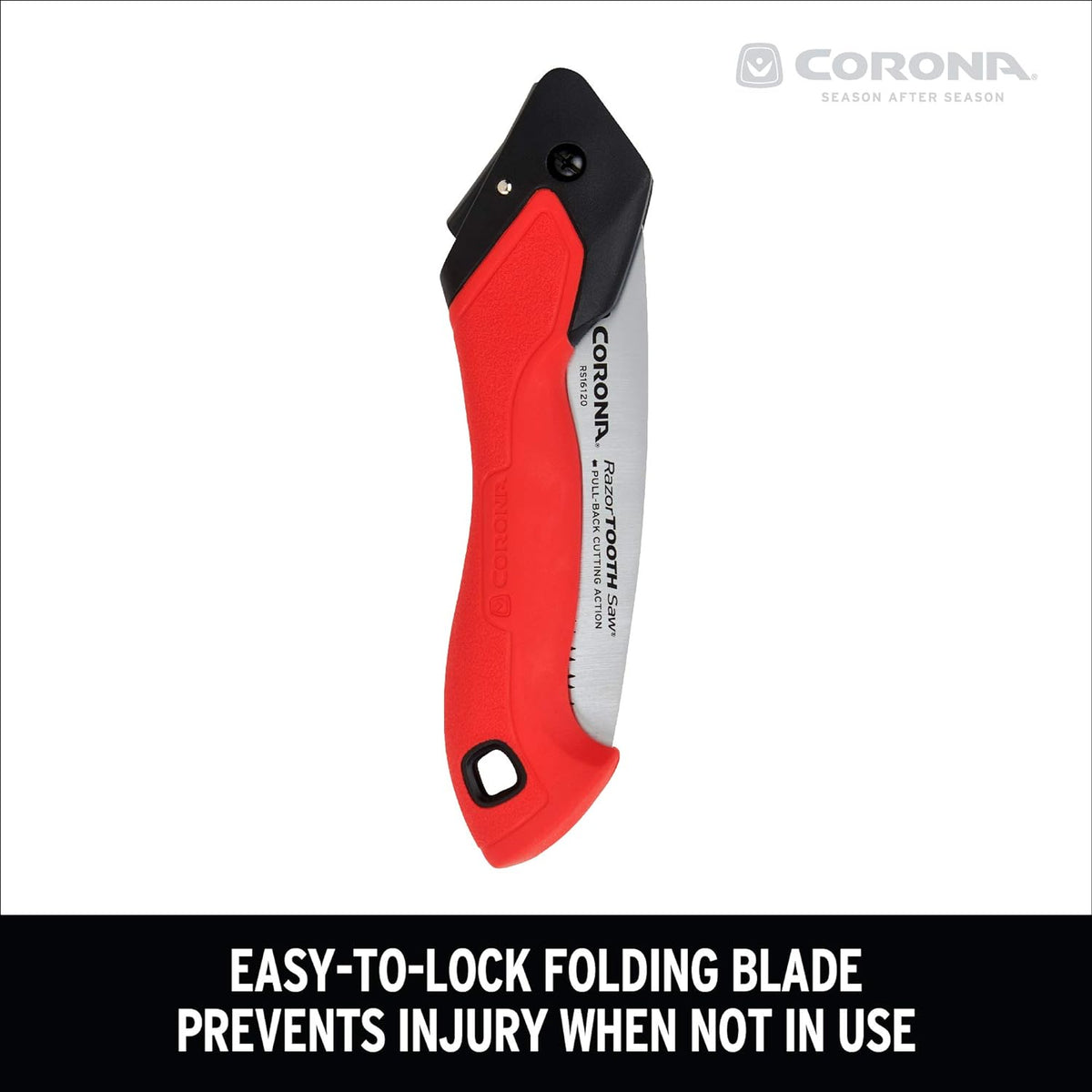 Corona Tools Razortooth Folding Pruning Saw – 7-Inch Tree & Branch Cutting Hand Saw for Gardening, Landscaping & Yard Work, Fast-Cut Razor Tooth Blade