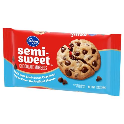 Kroger Semi Sweet Chocolate Baking Chips 12 oz