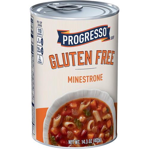 Progresso Gluten Free, Minestrone Soup, 14.3 Oz