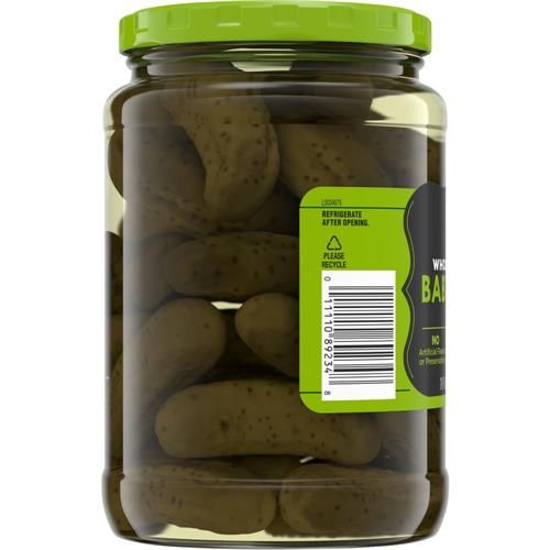 Kroger Whole Kosher Baby Dill Pickles 24 fl oz