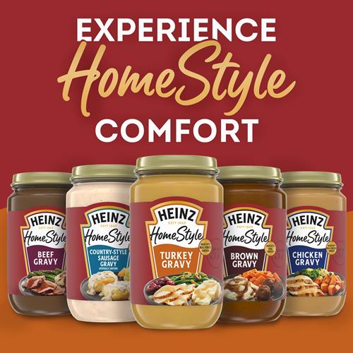 Heinz Homestyle Turkey Gravy, 12 Oz Jar