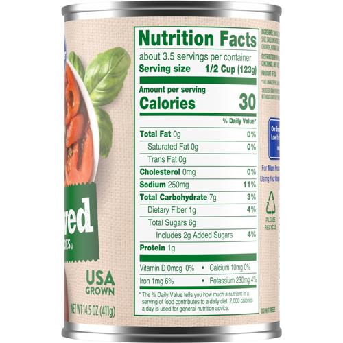 Kroger Stewed Tomatoes 14.5 oz