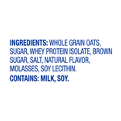 Kroger Maple & Brown Sugar Protein Instant Oatmeal 6 ct / 2.1 oz