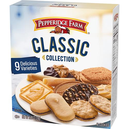 Pepperidge Farm Cookies Classic Collection, 9 Cookie Varieties, 13.25 Oz. Box