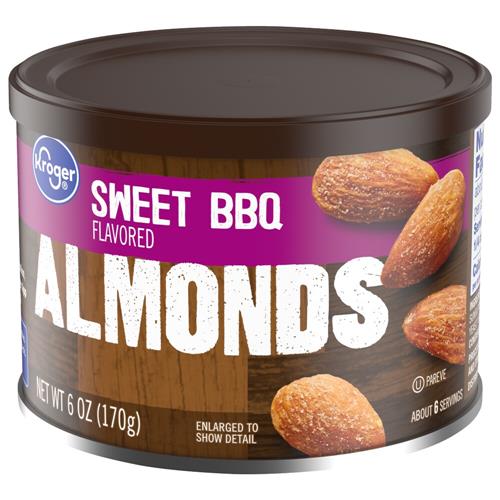 Kroger Sweet BBQ Almonds 6 oz
