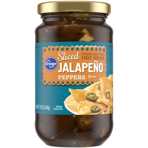 Kroger Sliced Jalapeno Peppers 12 oz