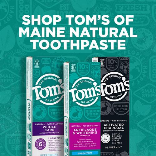 Toms Of Maine Cinnamon Clove Whole Care Toothpaste, 4 Oz