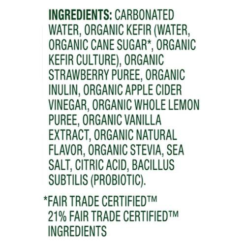 Simple Truth Organic Strawberry Cream Soda Single Can 12 fl oz