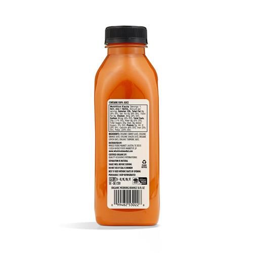 Whole Foods Market Organic Morning Orange Juice, 16 Fz