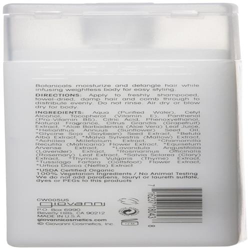Giovanni Direct Leave-In Treatment Conditioner, 2 Fluid Ounce