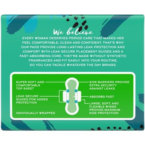 Kroger Ultra Thin Pads with Wings Long Super Size 2 Unscented 32 count