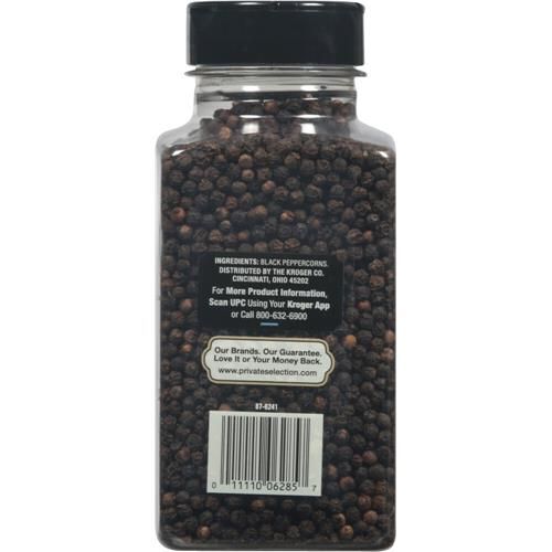Private Selection Whole Tellicherry Black Peppercorn 13 oz