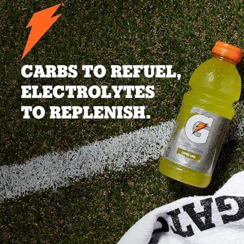 Gatorade Thirst Quencher Sports Drink, Cool Blue, 20Oz Bottles, 8 Pack, Electrolytes For Rehydration