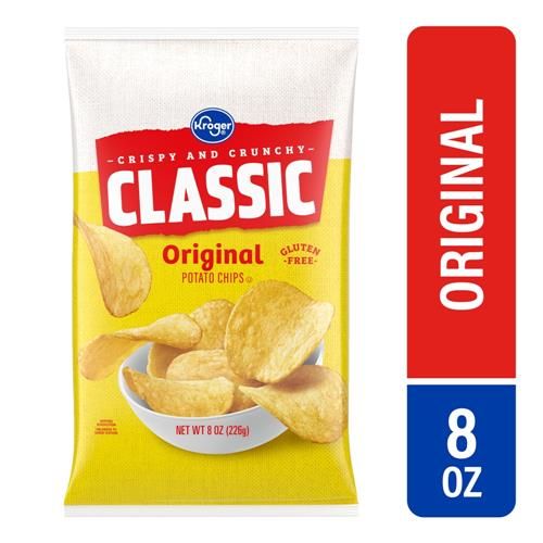 Kroger Classic Potato Chips 8 oz
