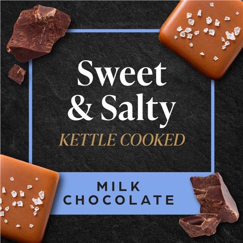 Private Selection Milk Chocolate Sea Salt Caramels Candy Bag 6.8 oz