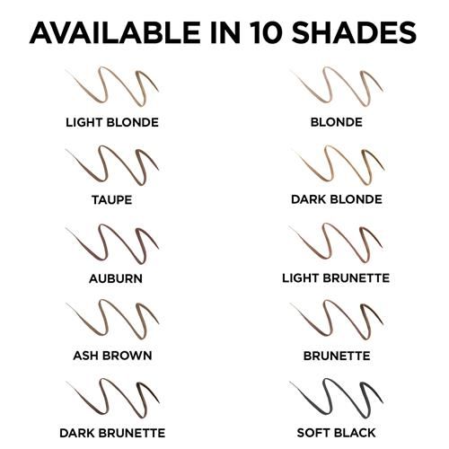 Loreal Paris Makeup Brow Stylist Definer Waterproof Eyebrow Pencil, Ultra-Fine Mechanical Pencil, Draws Tiny Brow Hairs And Fills In Sparse Areas And Gaps, Dark Blonde, 0.003 Ounce (Pack Of 1) -