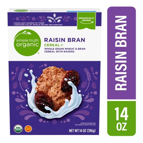Simple Truth Organic Raisin Bran Cereal 14 oz