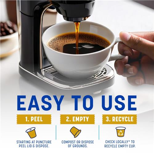 Kroger Hazelnut Light Roast Coffee Pods 12 ct
