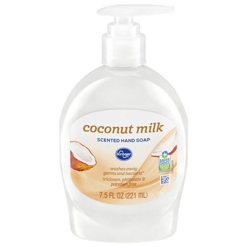 Kroger Coconut Milk Scent Antibacterial Liquid Hand Soap 7.5 fl oz