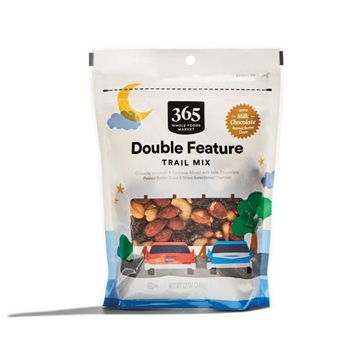 Whole Foods Market Trail Mix, Double Feature, 12 Ounce