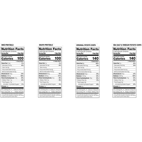 Snyders Of Hanover And Cape Cod Classic Mix Variety Pack, 20 Count Snack Bags