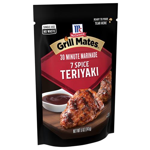 Mccormick Grill Mates 7 Spice Teriyaki 30 Minute Marinade, 5 Oz
