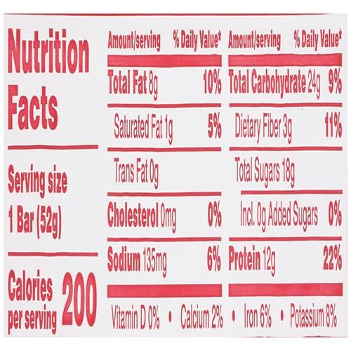 Rxbar Strawberry Bar, 1.8 Oz