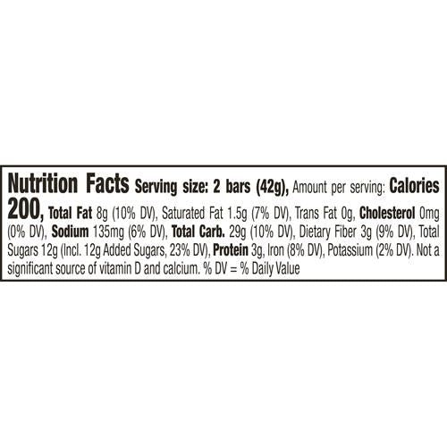 Nature Valley Crunchy Granola Bars, Oats N Dark Chocolate, 12 Bars, 8.94 Oz (6 Pouches)