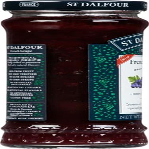 St. Dalfour French Grape Fruit Spread - 10Oz - 100% From Fruit, No Artificial Ingredients, Non-Gmo, No Cane Sugars, All Natural, Made In France