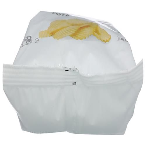 Whole Foods Market Potato Chips Rippled Sea Salt - Party Size, 13 Ounce