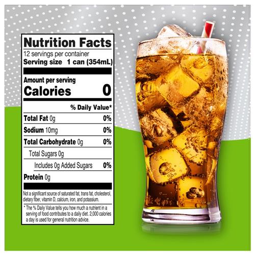 Big K Ginger Ale Zero Sugar Caffeine Free Soda Bottle 2 liter