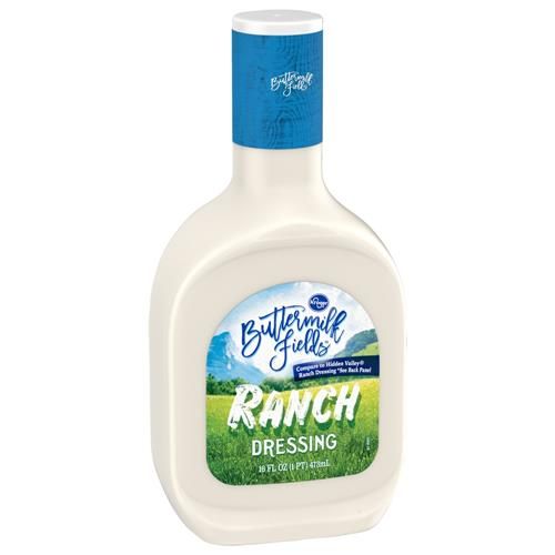 Kroger Buttermilk Fields Ranch Salad Dressing 16 fl oz