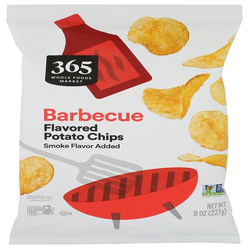 Whole Foods Market Potato Chips Barbecue, 8 Ounce